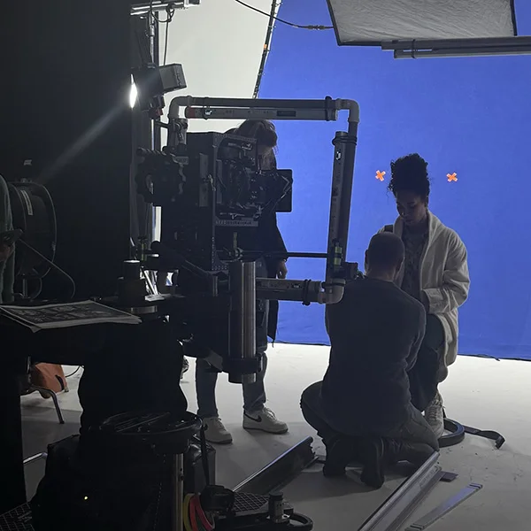 Behind the scenes